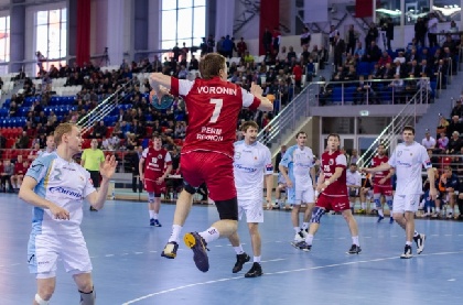 Пермские гандболисты одержали победу над краснодарским «СКИФом»