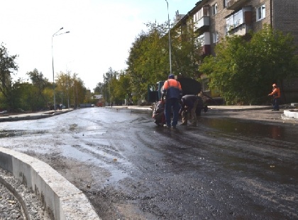 Ремонт дороги на Папанинцев завершен Ремонт дороги на Папанинцев завершен