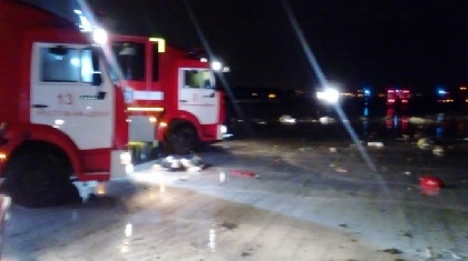 В Ростове-на-Дону при заходе на посадку разбился самолет