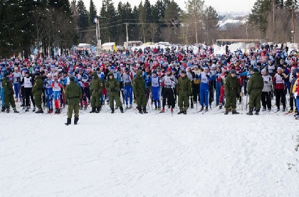 Более шести тысяч пермяков приняли участие в «Лыжне России»