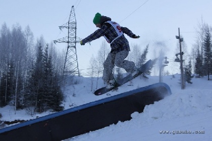 Завтра в Перми состоятся соревнования по сноубордингу