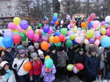 На Пермь обрушилось «Нашествие шаров»
