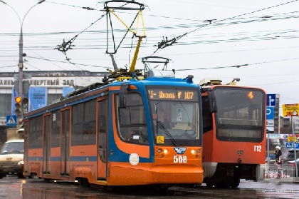 Продлено закрытие трамвайного движения до станции «Осенцы»