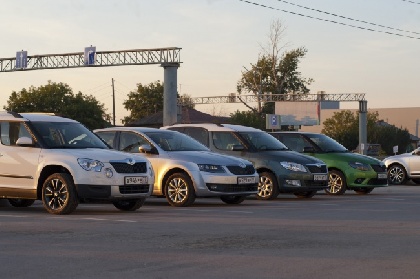 Пермские журналисты протестируют автомобили ŠKODA
