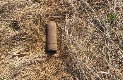 В Прикамье девушка нашла артиллерийский снаряд 