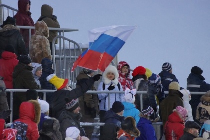 В Чайковском проходит Чемпионат России по лыжному двоеборью