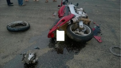 На автодороге Очер-Осиновка погиб мотоциклист