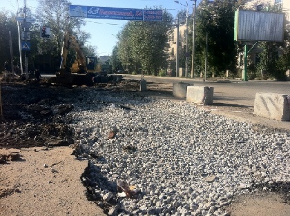 На улице Мира закончен дорожный ремонт