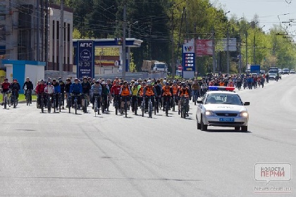 Завтра в Перми ограничат движение транспорта из-за «Вело-Бума»