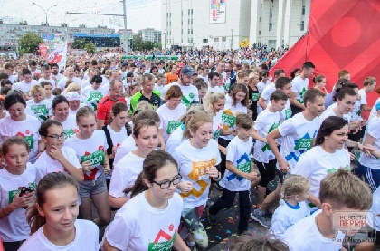 В первом Пермском международном марафоне участвовал 5561 человек