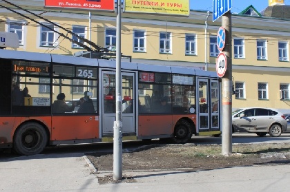 В Перми изменился график движения троллейбусов