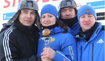 Саночники из Чусового стали бронзовыми призерами Европы