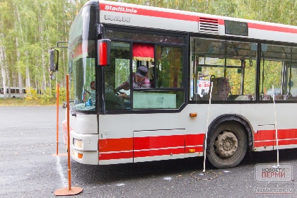 Водители пермских автобусов соревновались в мастерстве