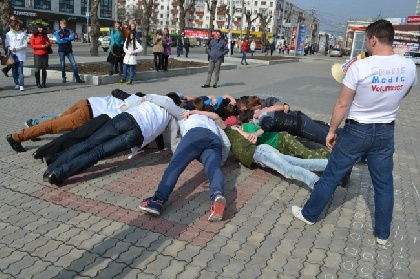 В парках Перми начались занятия спортом для всех желающих