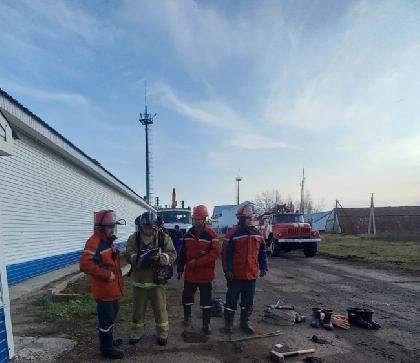 Энергетики совместно с МЧС провели противопожарную тренировку в Чернушинском городском округе