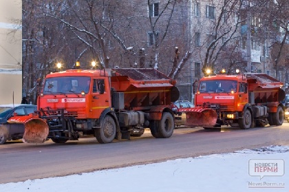 С улиц Перми вывезли более миллиона кубометров снега