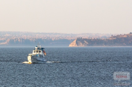 Двоих прикамцев унесло на надувном матрасе на Камское водохранилище 