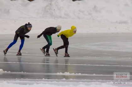Перми пройдут соревнования по конькобежному спорту «Быстрый лед»