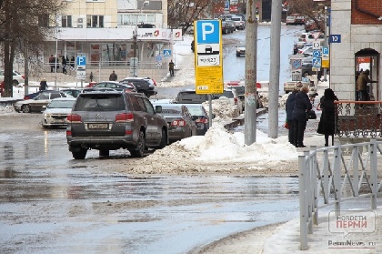 С начала года пермяки заплатили за парковку 10,5 млн. рублей