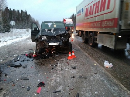 В аварии на трассе Пермь-Березники погибли мать и два ребенка