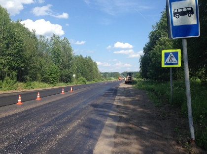 Дорогу Кукуштан-Чайковский ремонтируют за 103 млн