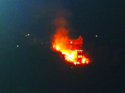 В Перми сгорел нежилой дом