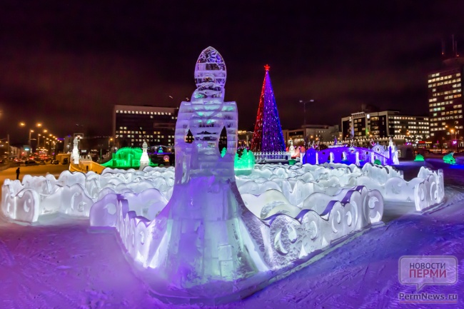 Ледовый городок Пермь 2018 Ледовый городок Пермь 2018
