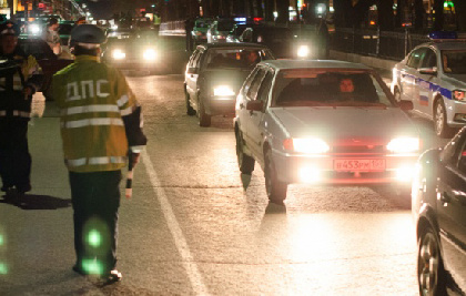 В выходные дни в Перми задержали 35 пьяных водителей