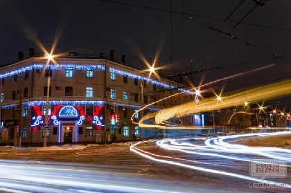 В новогоднюю ночь в Перми изменится организация движения транспорта