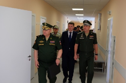 Пермское суворовское военное училище посетил зам министра обороны РФ