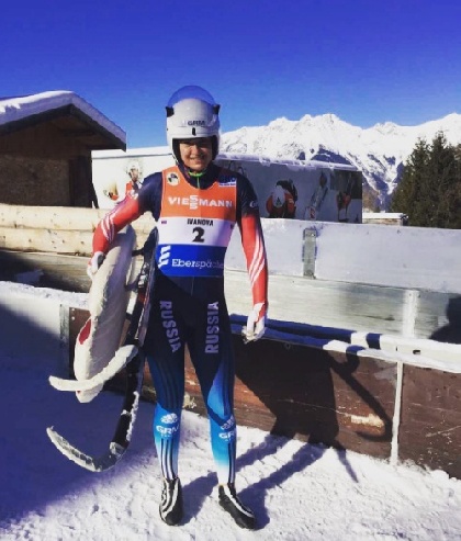 Саночница Татьяна Иванова стала бронзовым призером Чемпионата мира-2017